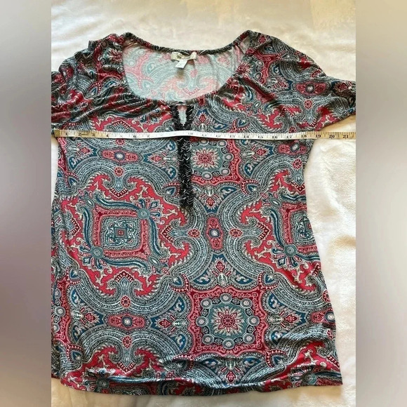 Dressbarn Multicolor Top - Picture 3 of 7